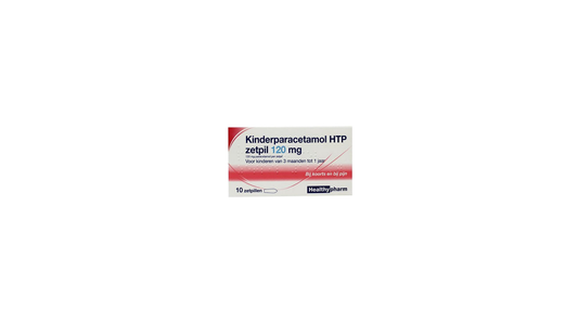 Healthypharm Kinderparacetamol HTP zetpil 120 mg