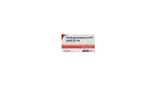 Healthypharm Kinderparacetamol HTP zetpil 60 mg