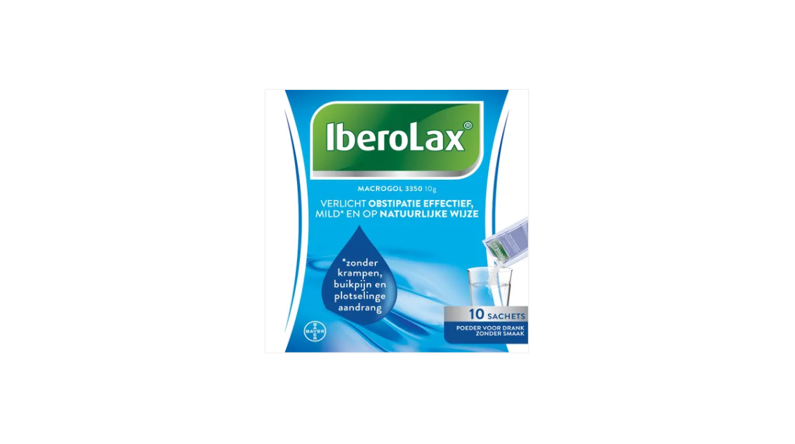 IberoLax Macrogol 3350 10 x 10g sachets