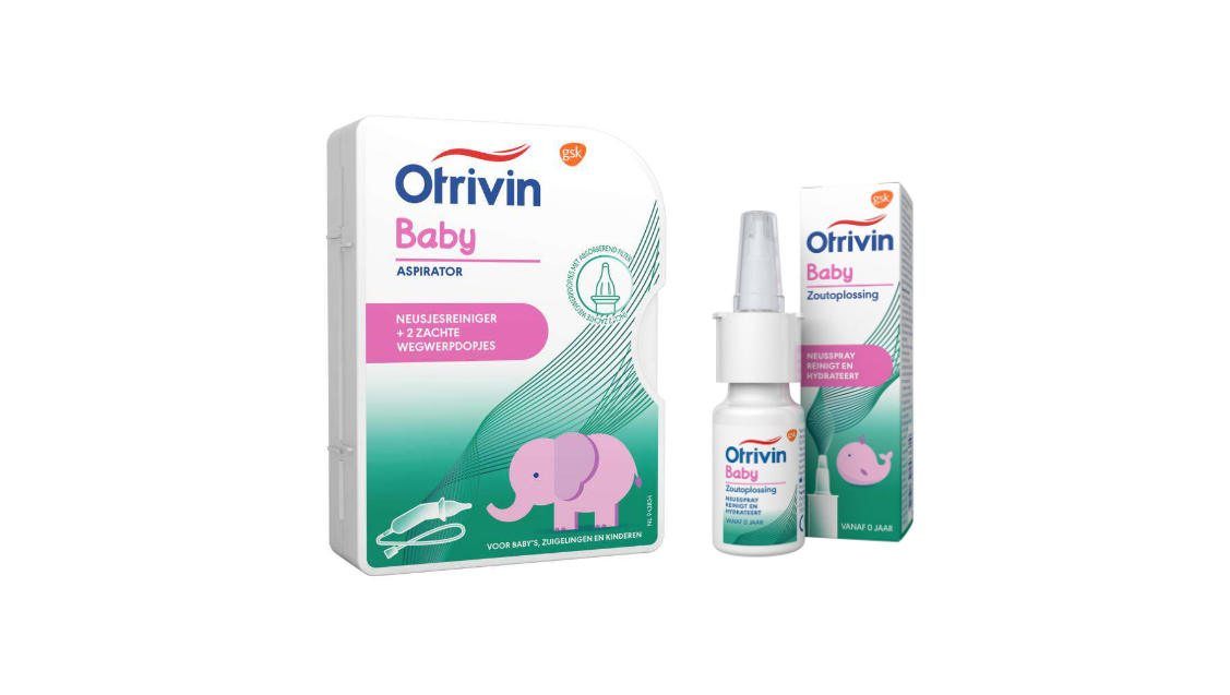 Otrivin Baby Neusspray & Neusjesreiniger aspirator