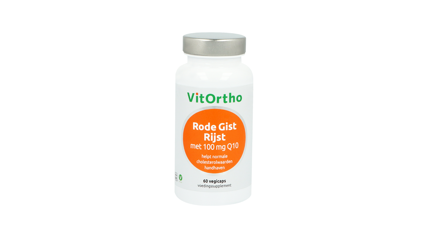 Vitortho rode gist rijst 100 mg